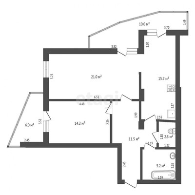 Купить 2-комнатную квартиру